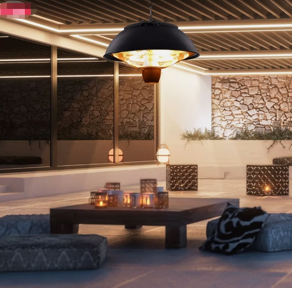 Hanging patio heater