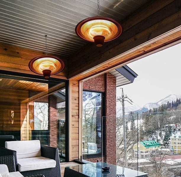 Standing patio heater